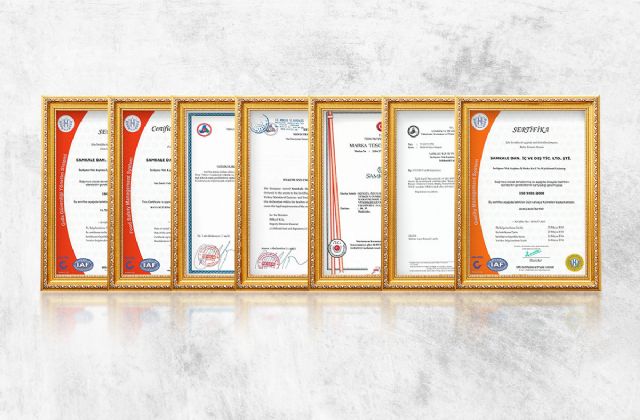 Certificates