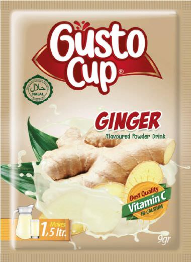 Gusto Cup Ginger 9gr, Gusto Cup