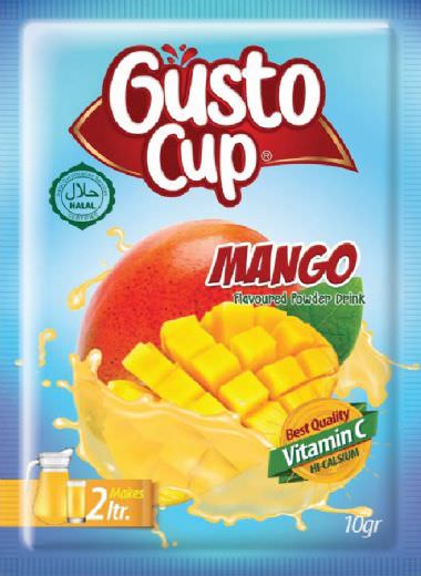 Gusto Cup Mango 10gr, Gusto Cup