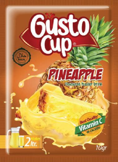 Gusto Cup Pineapple 10gr, Gusto Cup