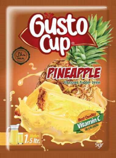 Gusto Cup Pineapple 9gr, Gusto Cup