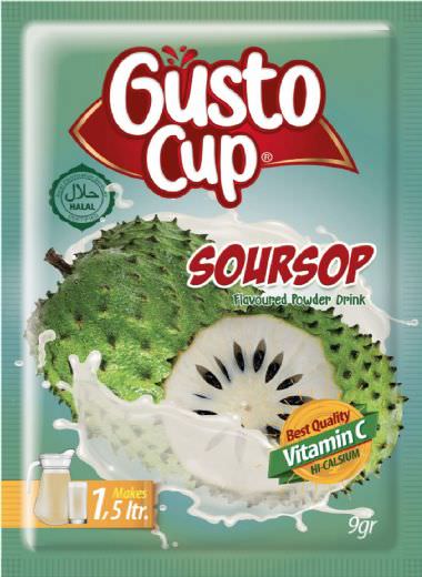 Gusto Cup Soursop 9gr, Gusto Cup