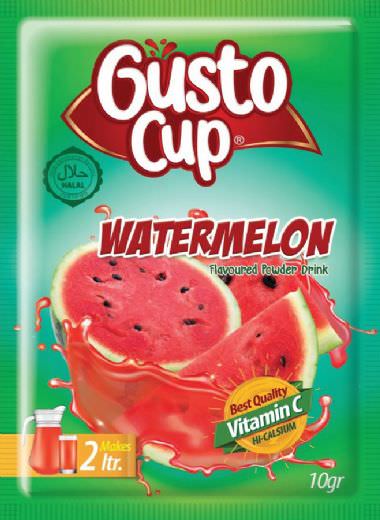 Gusto Cup Watermelon 10gr, Gusto Cup