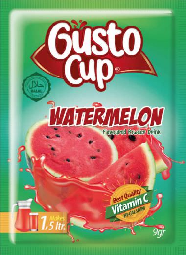 Gusto Cup Watermelon 9gr, Gusto Cup