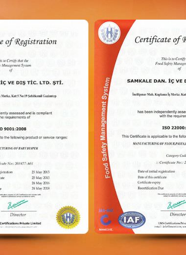 Renewed The ISO Certificates, Our News